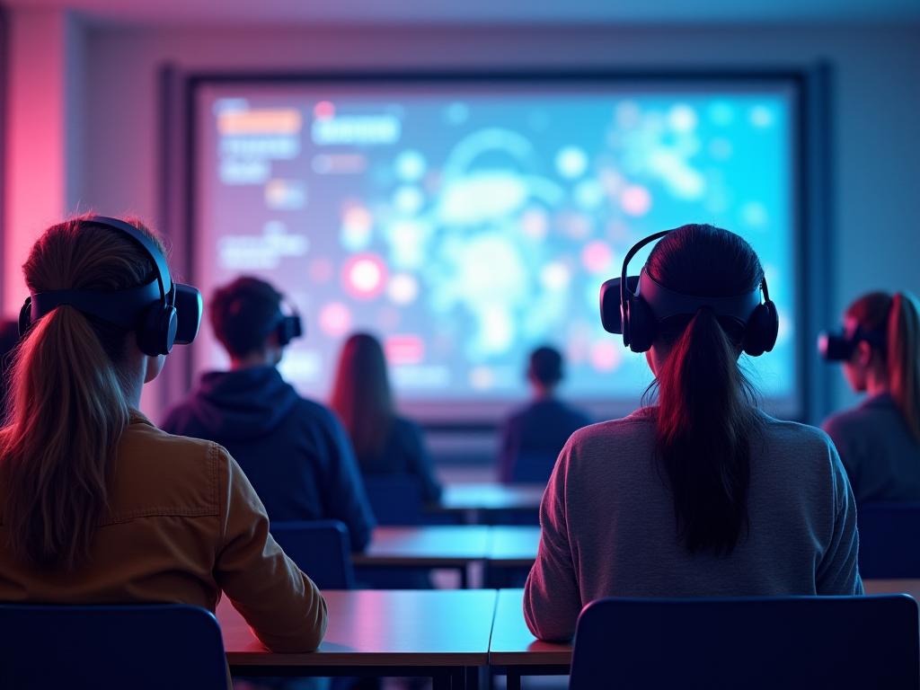 Simulation de classe en réalité virtuelle